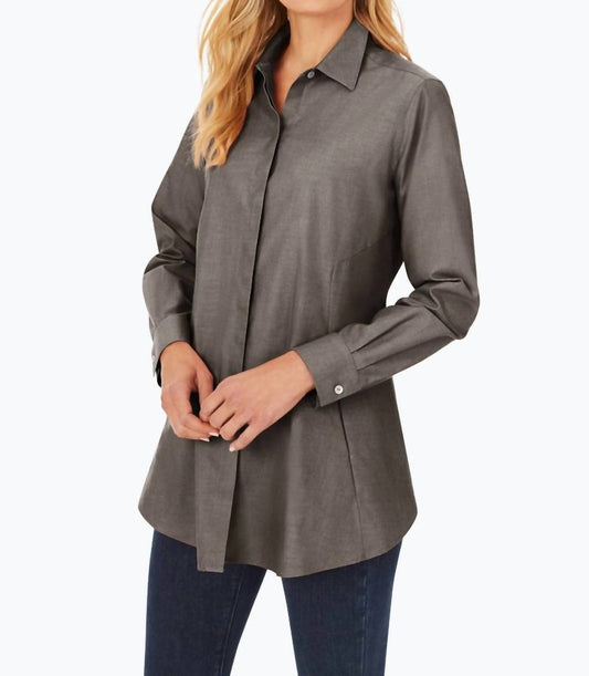 Foxcroft - Cici No Iron Tunic Shirt