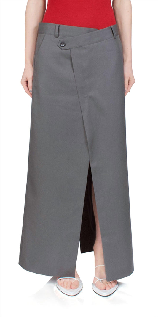 St. Agni - Deconstructed Waist Maxi Skirt