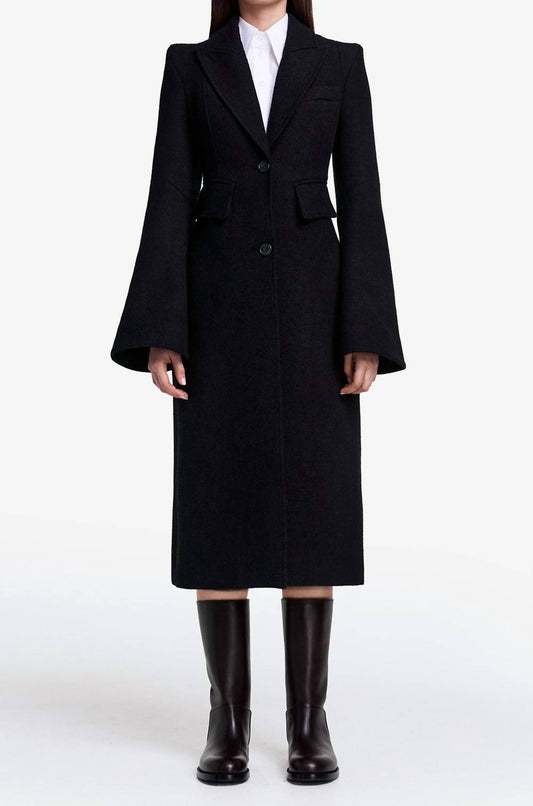 Smythe - Pagoda Brando Trumpet Sleeve Coat