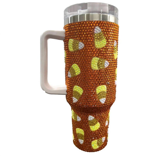Queen Of Sparkles - Candy Corn Tumbler