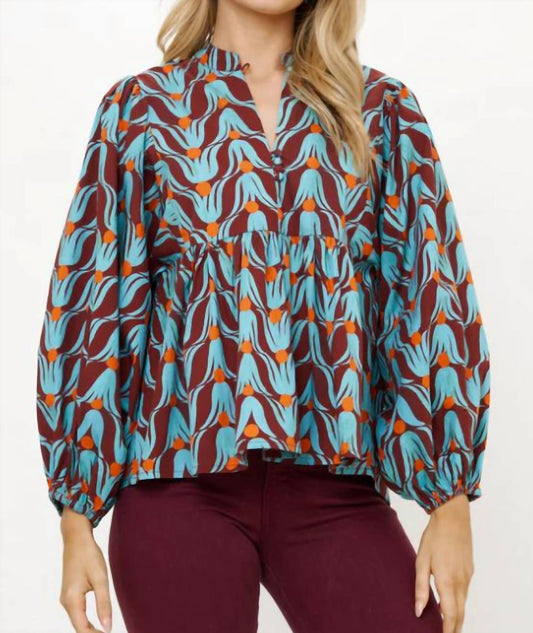 Oliphant - Mandarin Balloon Top