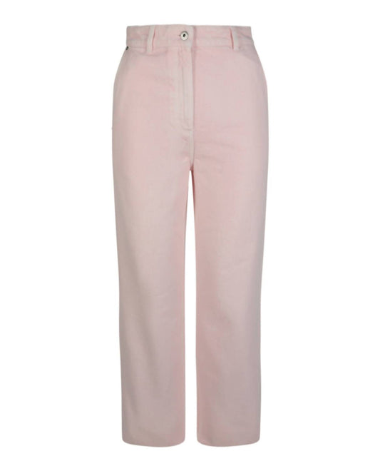 Burberry - Women's Logo-patch Straight-leg Jeans