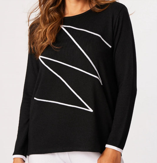 French Kyss - Zig Zag Sweater