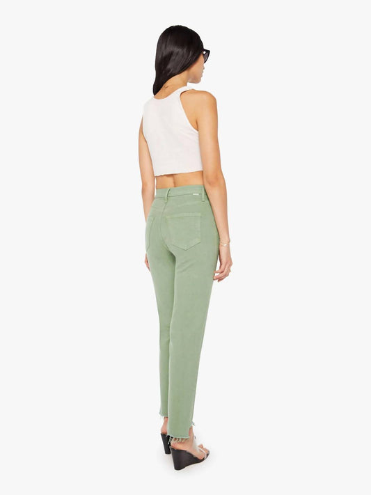 Mother - High Waisted Rider Ankle Fray Jeans