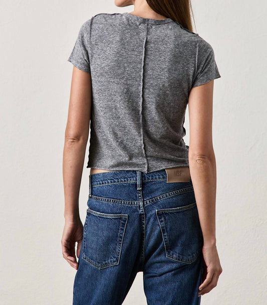 Nsf - Tara Triblend Jersey Crew Tee