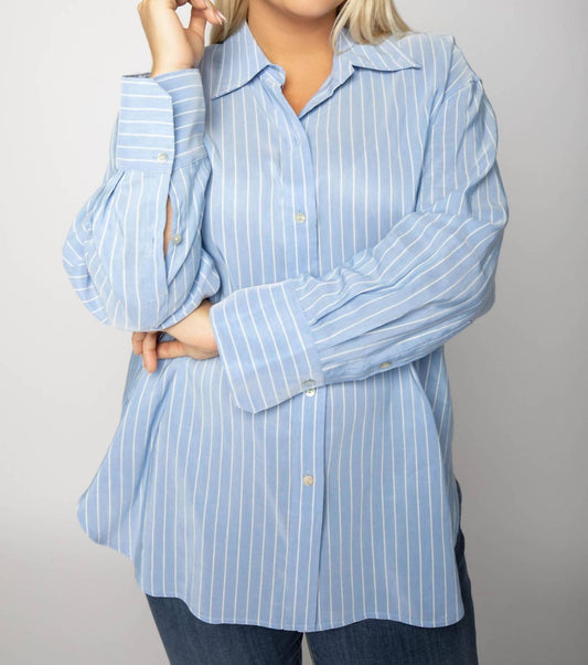 Vince - Oversized Stripe Shirt