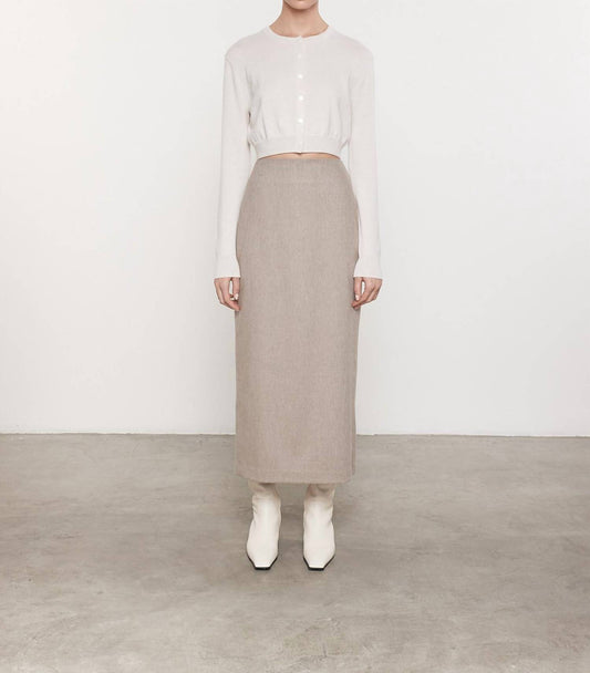 Enza Costa - CASHMERE FITTED CARDIGAN