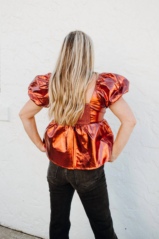 Buddylove - Houston Puff Sleeve Top