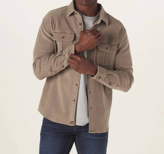 The Normal Brand - Comfort Terry Shirt Jacket