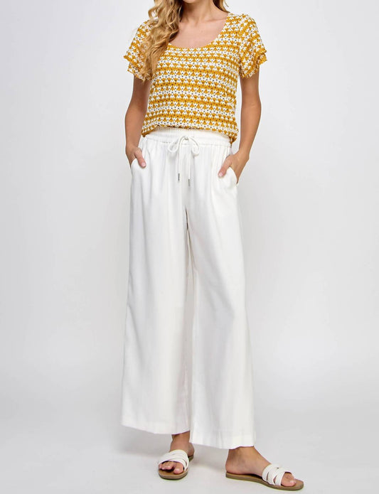 Ellison - Wide Leg Everywhere Pants