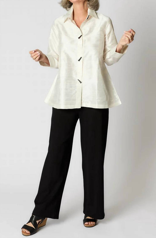 Anu By Natural - A-line Silk Blouse