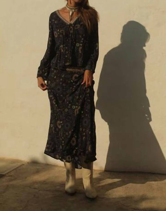 Z&L - ASTRO MIDI SKIRT