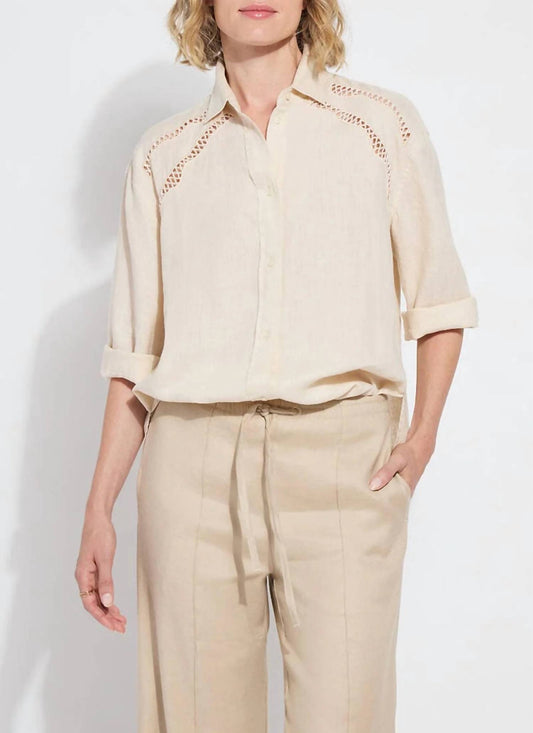Lysse - Roxanna Embroidered Shirt