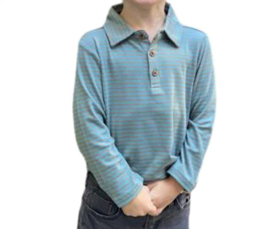 Me & Henry - Boys Waverly Stripe Polo