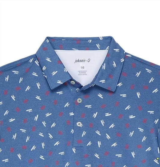 Johnnie-O - Boys Jo Flag Performance Polo Shirt