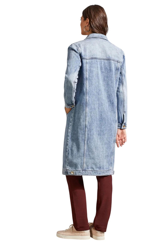 Tribal - Denim Duster Jacket