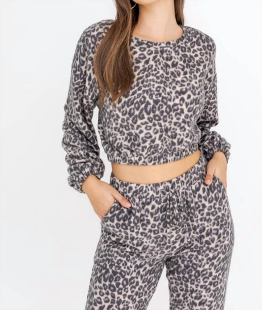 Cheetah Crop Top