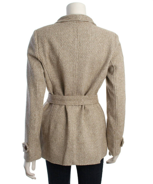 Jessica Simpson - Single Breasted Tweed Coat