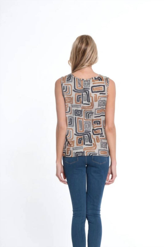 Multiples - Open Front Jacket & Tank Set