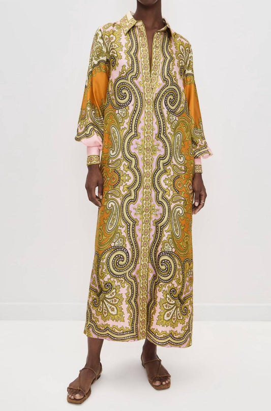 Alemais - CLEMENZA SILK SHIRTDRESS