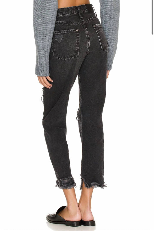 Free People - Tapered Baggy Boyfriend Jeans