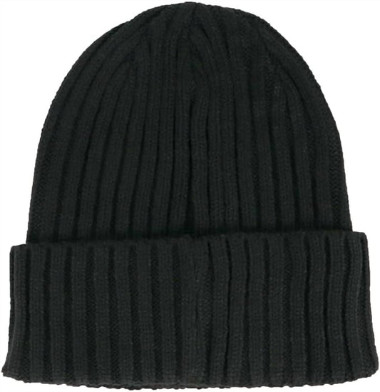 Fleece Big Flag Beanie Hat