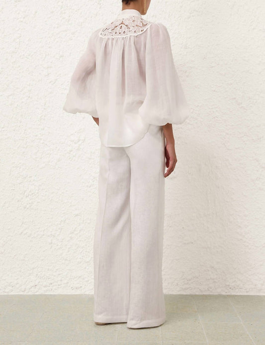 Zimmermann - Golden Tuck Pant