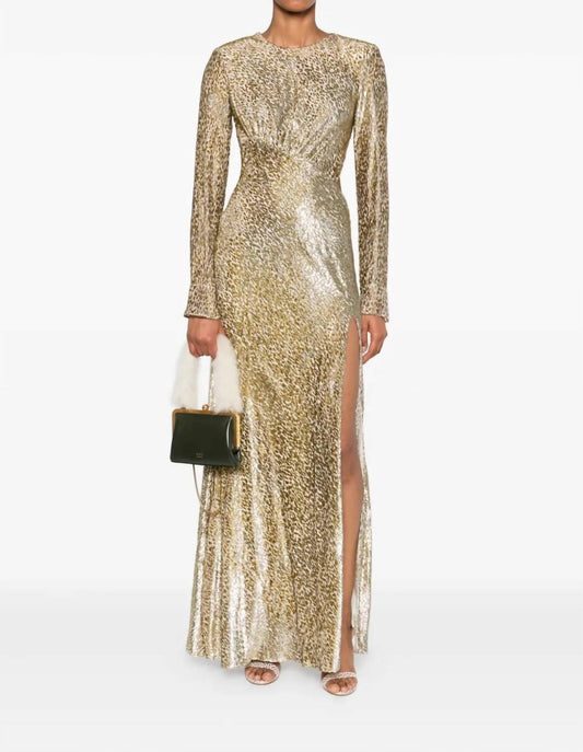 Self-Portrait - Fil Coupe Maxi Dress