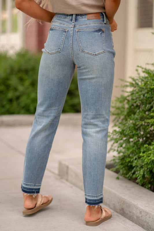 Judy Blue - Mr Rigid Front Boyfriend Jeans