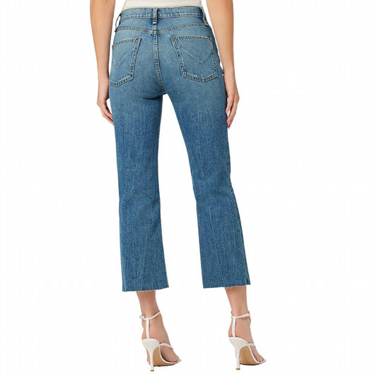 Hudson - Remi High Rise Straight Crop Jean