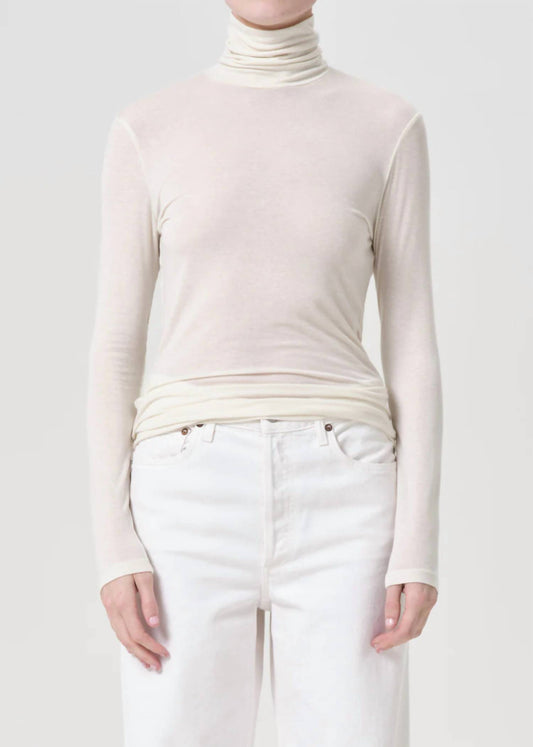Agolde - Pascale Turtleneck Long Sleeve Top