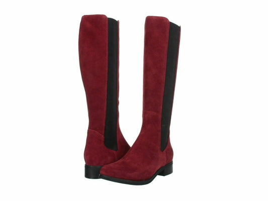 Cole Haan - Women's Judhpur Suede Leather Stretch Riding Boots