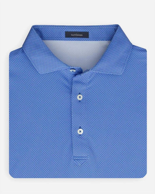 Turtleson - Norman Mini Dot Performance Polo