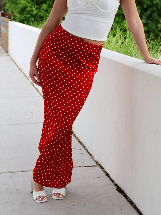 Et Clet - Valero Polka Dot Maxi Skirt
