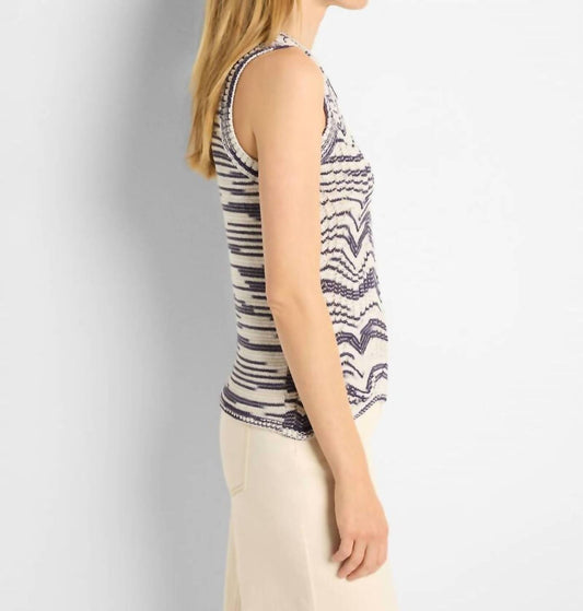 Nic + Zoe - WAVE MIX KNIT TANK