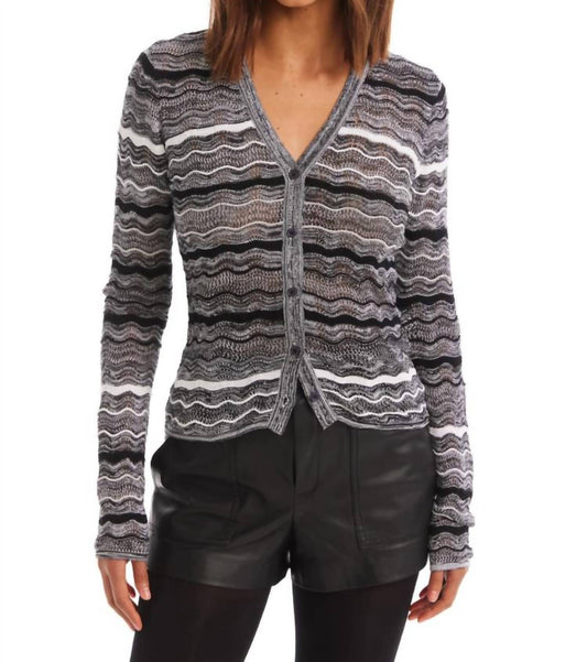 Allison New York - Colleen Long Sleeves Cardigan