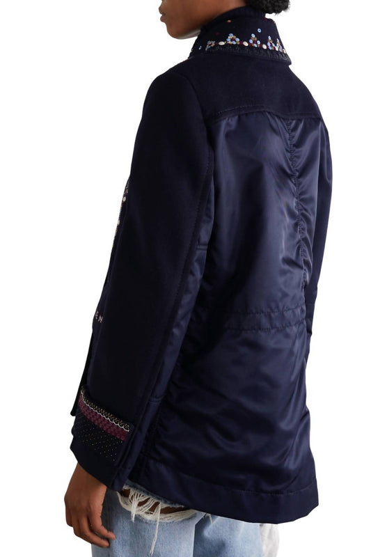 Valentino - Embellished Double Breasted Jacket