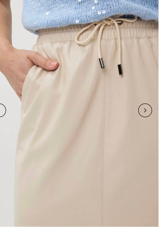 Esqualo - pleather skirt