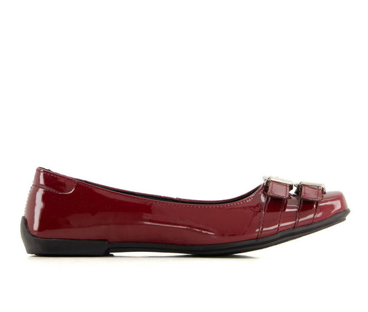 Andrea - Women's Patent Ballet Flats