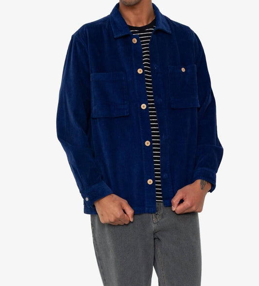 Folk - Linen Patch Overshirt