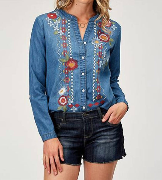 Roper - Women's Denim Blouse