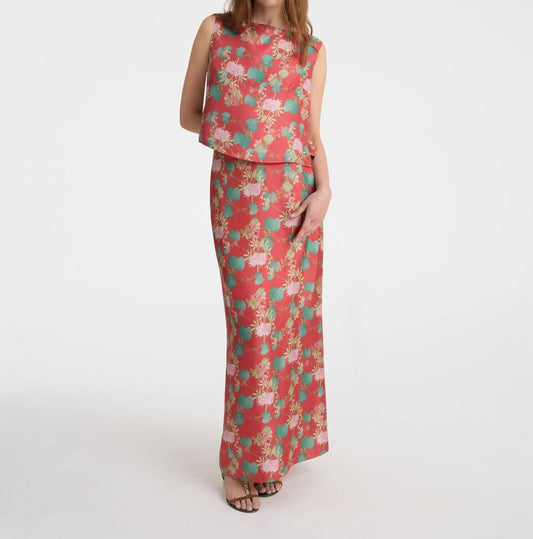 Emporio Sirenuse - Laurelle Dragonfly Print Skirt