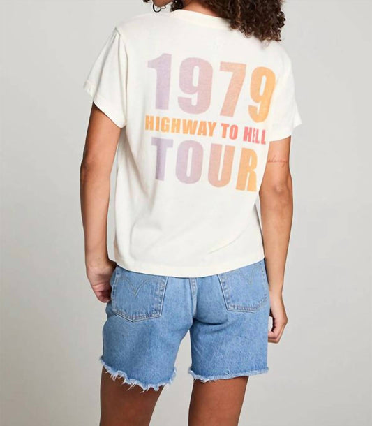 Chaser - AC/DC 1979 Tour Gradient Tee Top