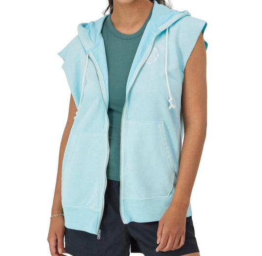Champion - Women's French Terry Sleeveless Hoodie