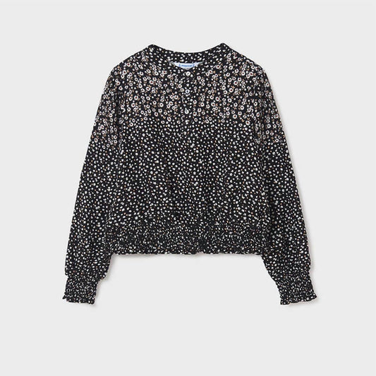 Mayoral - Floral Print Blouse And Skirt Set