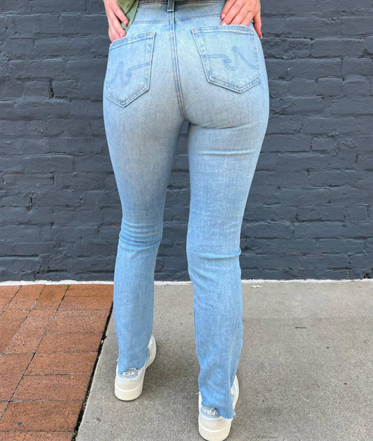 Ag Jeans - Mari High-rise Slim Straight Jeans