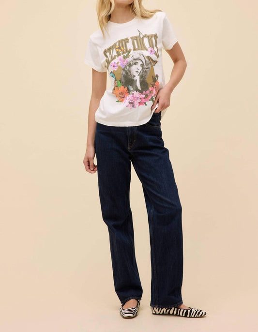 Daydreamer - Women's Stevie Nicks Flower Collage Tour Top