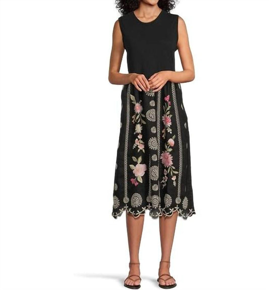 Johnny Was - MIXED MEDIA TANK DRESS DELLA