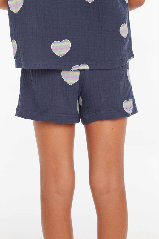 Chaser - Girls Beach Hearts Shorts