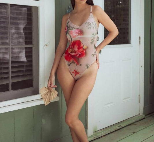 Kilo Brava - Mesh Shelf Bra Bodysuit